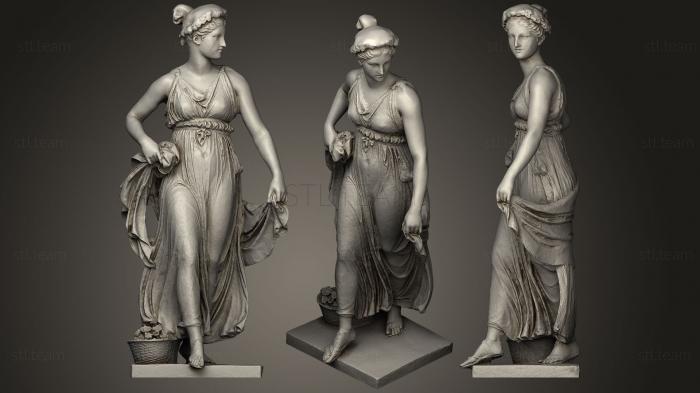 3D модель Танцующая девушка (STL)